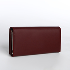Кошелёк женский на магните, цвет бордовый - фото 23909324