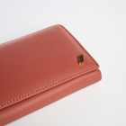 Кошелёк женский на магните с фермуаром, цвет розовый - фото 23909337