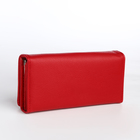 Кошелёк женский на магните, цвет красный - фото 23909344