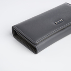 Кошелёк женский на магните, цвет серый - фото 23909357