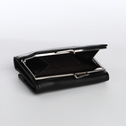 Кошелёк женский на магните, цвет чёрный - фото 23909387