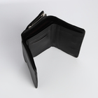 Кошелёк женский на магните, цвет чёрный - фото 23909389