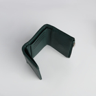 Кошелёк женский на магните, цвет зелёный - фото 23909443