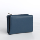 Кошелёк женский на магните, цвет синий - фото 23909458