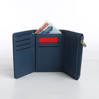 Кошелёк женский на магните, цвет синий - фото 23909462