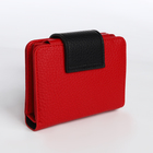 Кошелёк женский на магните, цвет красный - фото 23909482