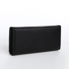 Кошелёк женский на магните, цвет чёрный - фото 23918305