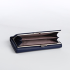 Кошелёк женский на магните, цвет синий - фото 23899168