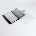 Обложка для автодокументов и паспорта на магните, цвет чёрный - фото 9631122