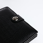 Обложка для автодокументов и паспорта на магните, цвет чёрный - Фото 4