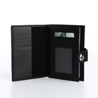 Обложка для автодокументов и паспорта на магните, цвет чёрный - фото 9631345