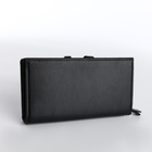 Портмоне мужское на магните, отделение для сим-карт, цвет чёрный - фото 23961519