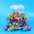 Жевательная резинка с кислой начинкой «Дуй пузырь! Шарики могз», набор, 50 шт., 500 г - Фото 2