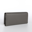 Кошелёк женский на магните, цвет серый - фото 23918325