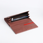 Кошелёк женский на магните, цвет пудровый - фото 23899200