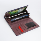 Кошелёк женский на магните, цвет фиолетовый - фото 23909619