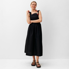 Платье женское MINAKU: Casual Collection цвет черный, р-р 42 - фото 10403988