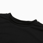 Платье женское со сборкой MINAKU: Casual Collection цвет черный ,р-р 48 - Фото 6