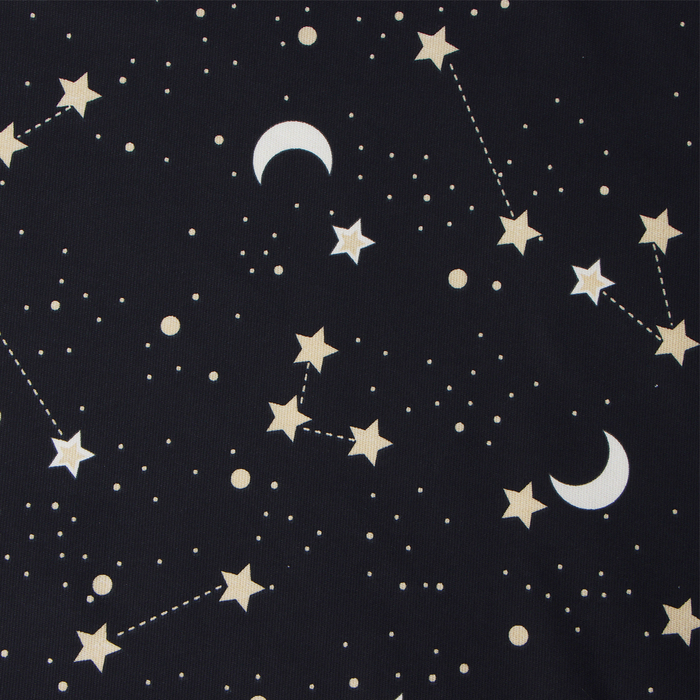 Покрывало "Этель" 1,5 сп Звёздное небо, 145*210 см, 100% хлопок, рогожка - фото 1908124908