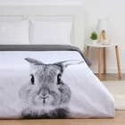 Пододеяльник "Этель" Cute rabbit, 143*215 см, 100% хлопок, бязь - фото 109806461
