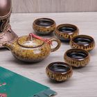 Набор для чайной церемонии 7 предметов "Черепаха" (чайник 150 мл, чашка 50 мл) - Фото 3