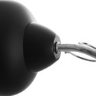 Люстра потолочная BayerLux «Авиталь», 3хЕ27, 40 Вт, чёрно-хромовый, 53×53×23 см - фото 23925575