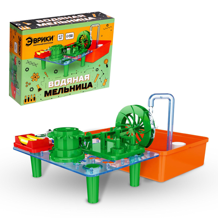 Уценка Электронный конструктор «Водяная мельница», 33 детали - Фото 1