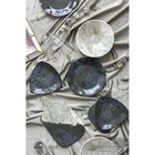 Тарелка керамическая «Стоун», 18 х 18 см, цвет темно-серый - Фото 11