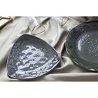 Тарелка керамическая «Стоун», 18 х 18 см, цвет темно-серый - Фото 10