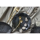Тарелка керамическая «Стоун», 21.5 см, цвет темно-серый - Фото 14