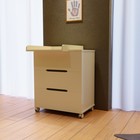 Комод пеленальный детский ИНКАНТО Anniken ECCO 800/3, 83×45×97 см, 3 ящика, белый - Фото 1