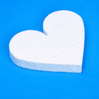 Флористическая основа  "Сердце из пенопласта 15 х 2 см - фото 23878053