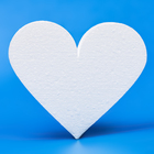 Флористическая основа "Сердце из пенопласта 22 х 5 см - фото 24430311