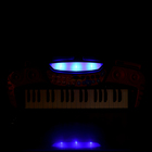 Синтезатор напольный «Композитор», звуковые, световые эффекты, с микрофоном - Фото 15