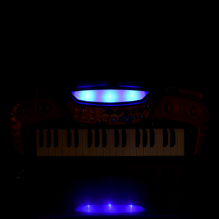 Синтезатор напольный «Композитор», звуковые, световые эффекты, с микрофоном