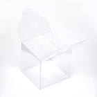 Складная коробка из PVC, прозрачная, 8×8×8 см, набор 5 шт. - фото 63599030