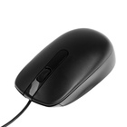 Комплект клавиатура и мышь Slim ME210, проводной, мембранный, USB, черный - фото 9632002