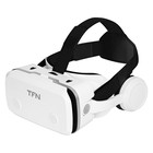 3D Очки виртуальной реальности TFN SONIC, смартфоны до 7", 350 мАч, беспроводные, белые - фото 9632009