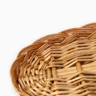 Поднос плетеный, 21 х 11 х 2 см, лоза - фото 23925595