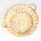 Корзина плетеная, 49 х 15/44 см, ива - фото 23925606