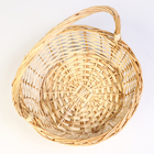 Корзина плетеная, 32 х 11/30 см, ива - фото 23925619