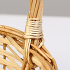 Корзина плетеная, 32 х 11/30 см, ива - фото 23925620