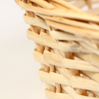 Корзина плетеная, 32 х 11/30 см, ива - фото 23925621