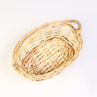 Корзина плетеная, 29 х 21/11 х 27 см, ива - фото 23925649