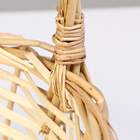 Корзина плетеная, 34 х 25/12 х 11 х 31 см, ива - фото 27578083