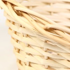 Корзина плетеная, 34 х 25/12 х 11 х 31 см, ива - фото 27578084