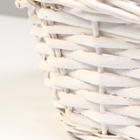 Корзина плетеная, 35 х 25 х 13/10/30 см, ива - фото 24355324