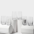 Набор стеклянный стаканов для воды PAVO AQUA, 380 мл, 6 шт - фото 299550527