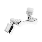 Аэратор ZEIN Z3592, поворотный, регулируемый, на шарнире, 2 режима, хром - Фото 7