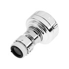 Аэратор ZEIN Z3593, поворотный, на шарнире, с регулировкой потока, 2 режима, хром - Фото 7